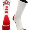 TCK Sports All Schools Utah Utes Crew Socks
