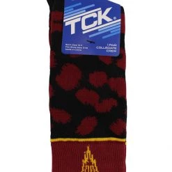 TCK All Schools ASU Sun Devils Socks Womens Savage Crew Socks
