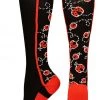 MadSportsStuff Softball Socks Crazy Socks With Ladybugs Over The Calf