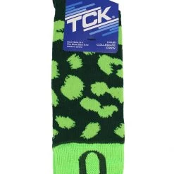 TCK Oregon Ducks Socks Womens Savage Crew Socks