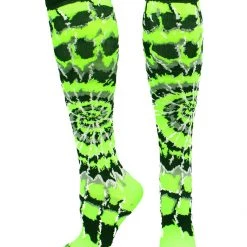 MadSportsStuff Crazy Tie Dye Socks Over The Calf - Softball, Soccer And More