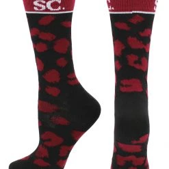 TCK All Schools South Carolina Gamecocks Socks Womens Savage Crew Socks