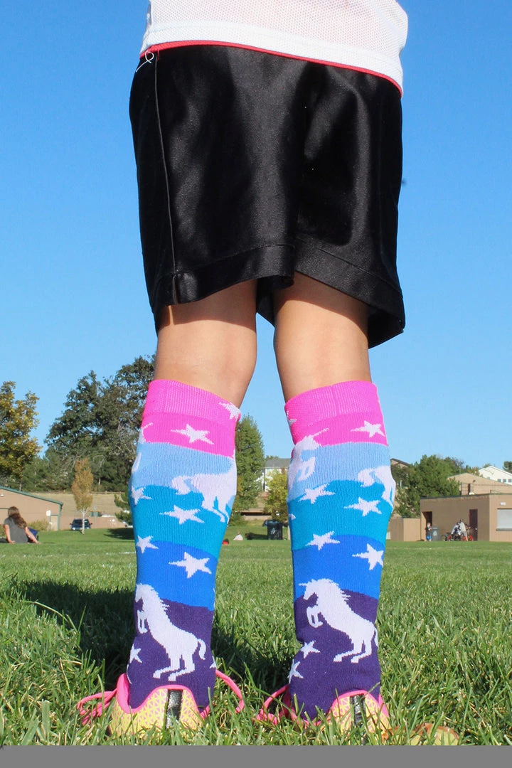 MadSportsStuff Neon Unicorn Socks Over The Calf 5 MadSportsStuff Neon Unicorn Socks Over The Calf