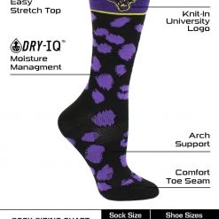 TCK Minnesota State Mavericks Socks Womens Savage Crew Socks All Schools