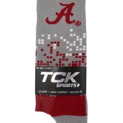 TCK Alabama Crimson Tide Socks Downtown Crew