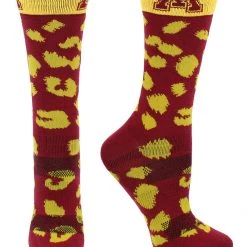 TCK All Schools Minnesota Golden Gophers Socks Womens Savage Crew Socks