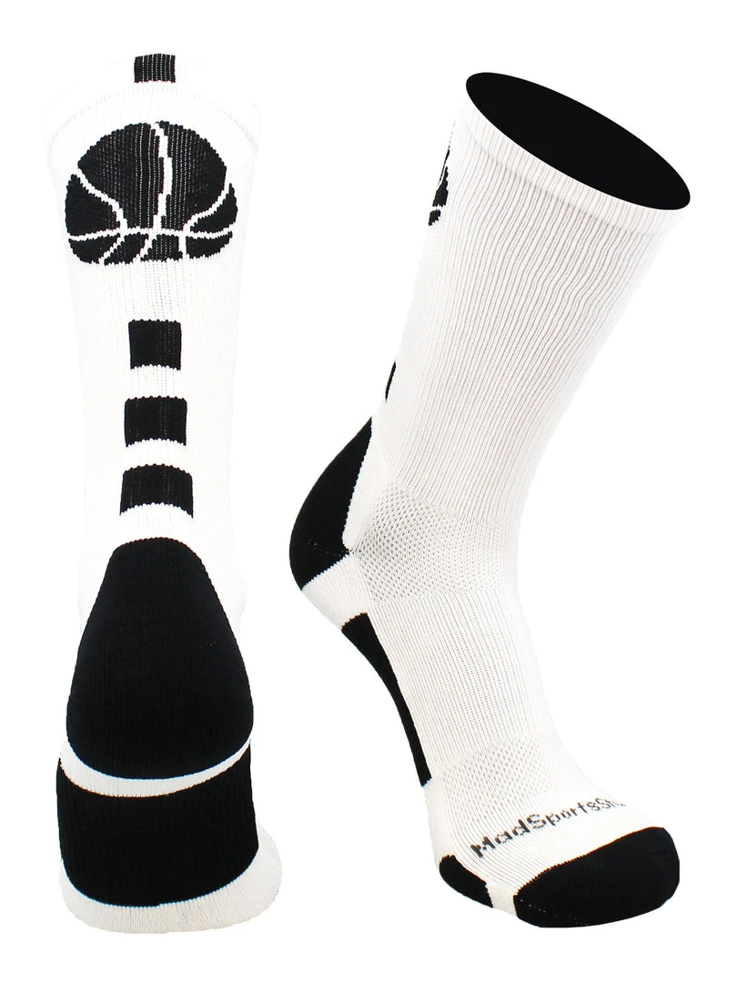 MadSportsStuff Basketball Socks For Boys, Girls, Men, Women- Athletic Crew Socks - Youth And Adult Sizes -Made In The USA 28 MadSportsStuff Basketball Socks For Boys, Girls, Men, Women- Athletic Crew Socks - Youth And Adult Sizes -Made In The USA
