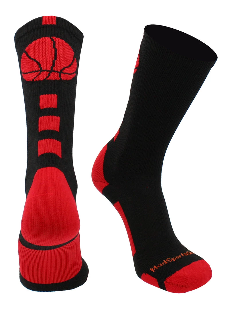 MadSportsStuff Basketball Socks For Boys, Girls, Men, Women- Athletic Crew Socks - Youth And Adult Sizes -Made In The USA 18 MadSportsStuff Basketball Socks For Boys, Girls, Men, Women- Athletic Crew Socks - Youth And Adult Sizes -Made In The USA