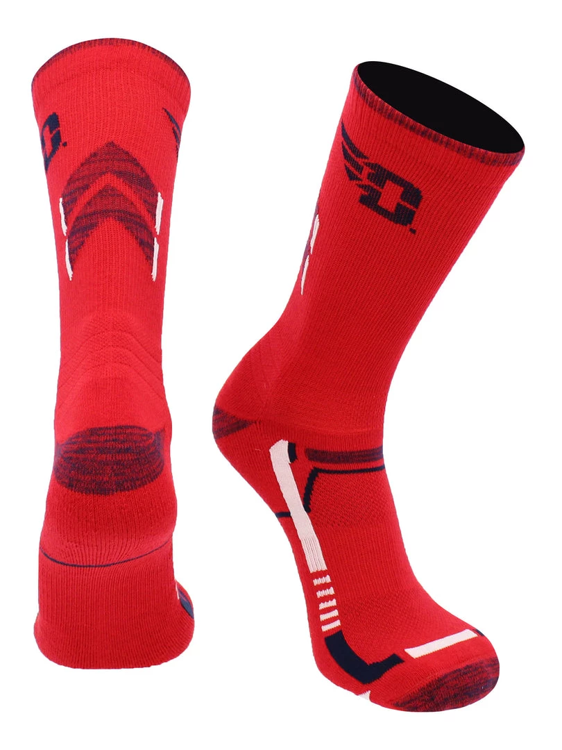 TCK Dayton Flyers Socks Dayton University Flyers Champion Crew Socks 1 TCK Dayton Flyers Socks Dayton University Flyers Champion Crew Socks