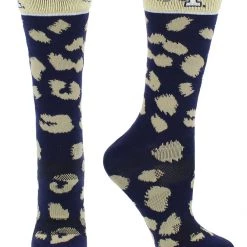 TCK Georgia Tech Yellow Jackets Socks Womens Savage Crew Socks All Schools