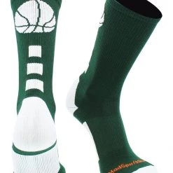 MadSportsStuff Basketball Socks For Boys, Girls, Men, Women- Athletic Crew Socks - Youth And Adult Sizes -Made In The USA