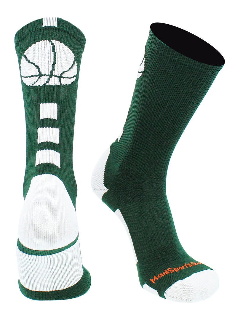 MadSportsStuff Basketball Socks For Boys, Girls, Men, Women- Athletic Crew Socks - Youth And Adult Sizes -Made In The USA 23 MadSportsStuff Basketball Socks For Boys, Girls, Men, Women- Athletic Crew Socks - Youth And Adult Sizes -Made In The USA