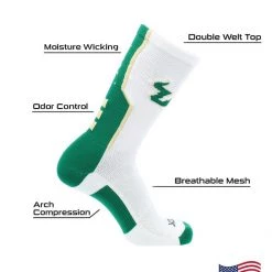 TCK All Schools University Of South Florida Bulls Socks Perimeter Crew