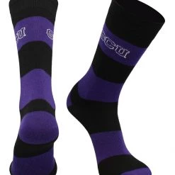 TCK GCU Lopes Grand Canyon Antelopes Socks Game Day Striped Crew Socks All Schools