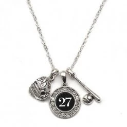 MadSportsStuff Jewelry Girls Softball Necklace With Jersey Number (Available In 39 Numbers) 55 MadSportsStuff Jewelry Girls Softball Necklace With Jersey Number (Available In 39 Numbers)