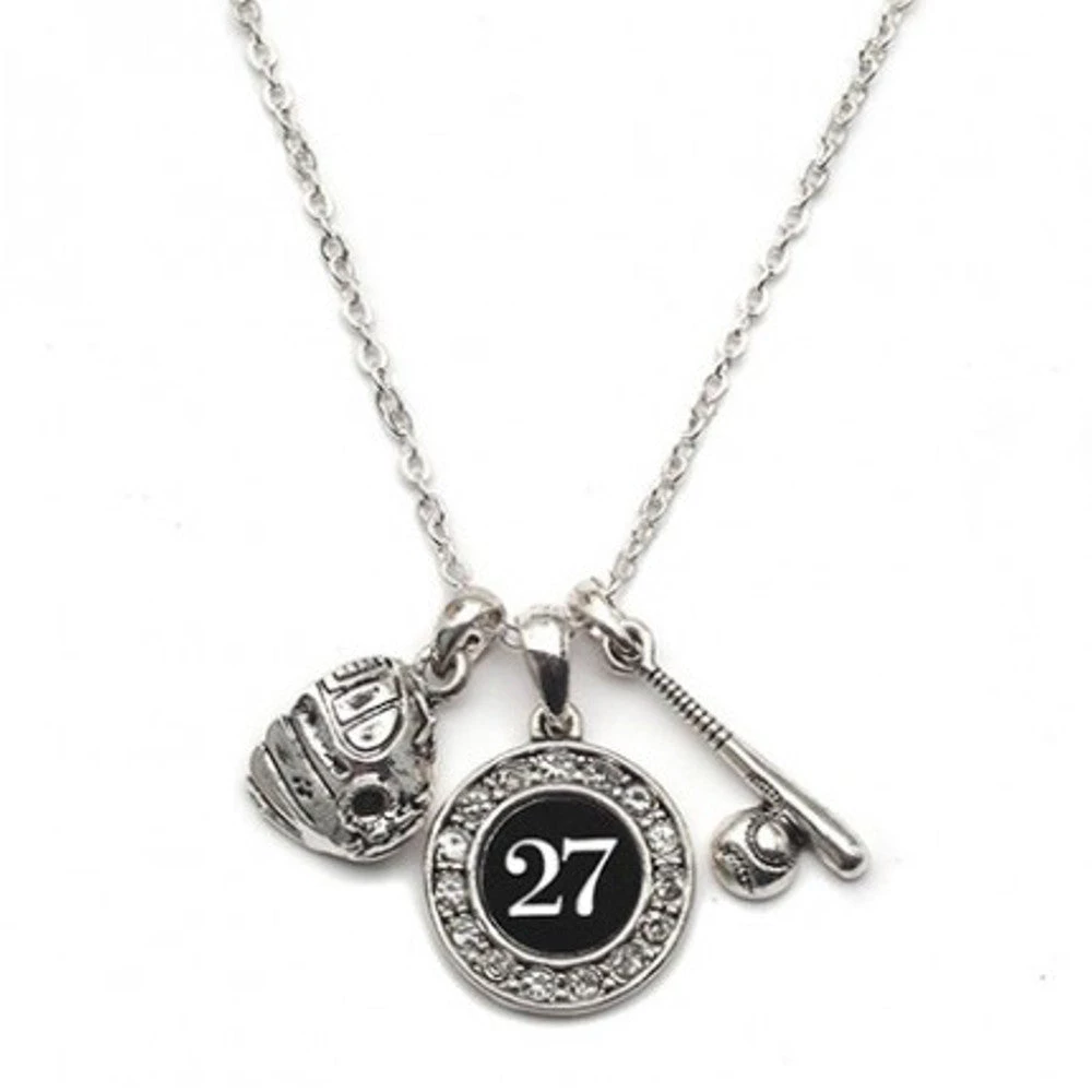 MadSportsStuff Jewelry Girls Softball Necklace With Jersey Number (Available In 39 Numbers) 13 MadSportsStuff Jewelry Girls Softball Necklace With Jersey Number (Available In 39 Numbers)