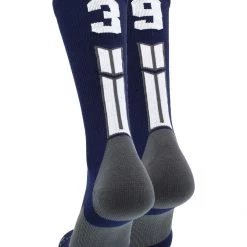 MadSportsStuff Volleyball Socks Navy Player ID Custom Number Crew Socks For Basketball Lacrosse Volleyball Boys And Girls 194 MadSportsStuff Volleyball Socks Navy Player ID Custom Number Crew Socks For Basketball Lacrosse Volleyball Boys And Girls