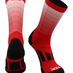 TCK Fade Sublimated Basketball Socks Crew Length Football Socks