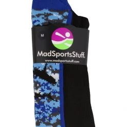 MadSportsStuff Digital Camo Shark Socks Over The Calf