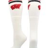 TCK All Schools Wisconsin Badgers Socks Throwback Tube