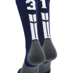 MadSportsStuff Volleyball Socks Navy Player ID Custom Number Crew Socks For Basketball Lacrosse Volleyball Boys And Girls 202 MadSportsStuff Volleyball Socks Navy Player ID Custom Number Crew Socks For Basketball Lacrosse Volleyball Boys And Girls