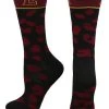 TCK All Schools Elon Phoenix Socks Womens Savage Crew Socks