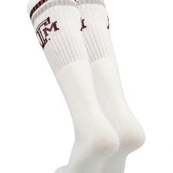 TCK All Schools Texas A&M Aggies Socks Throwback Tube