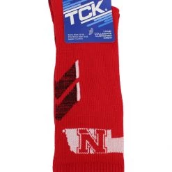 TCK Nebraska Cornhuskers Socks University Of Nebraska Cornhuskers Champion Crew Socks
