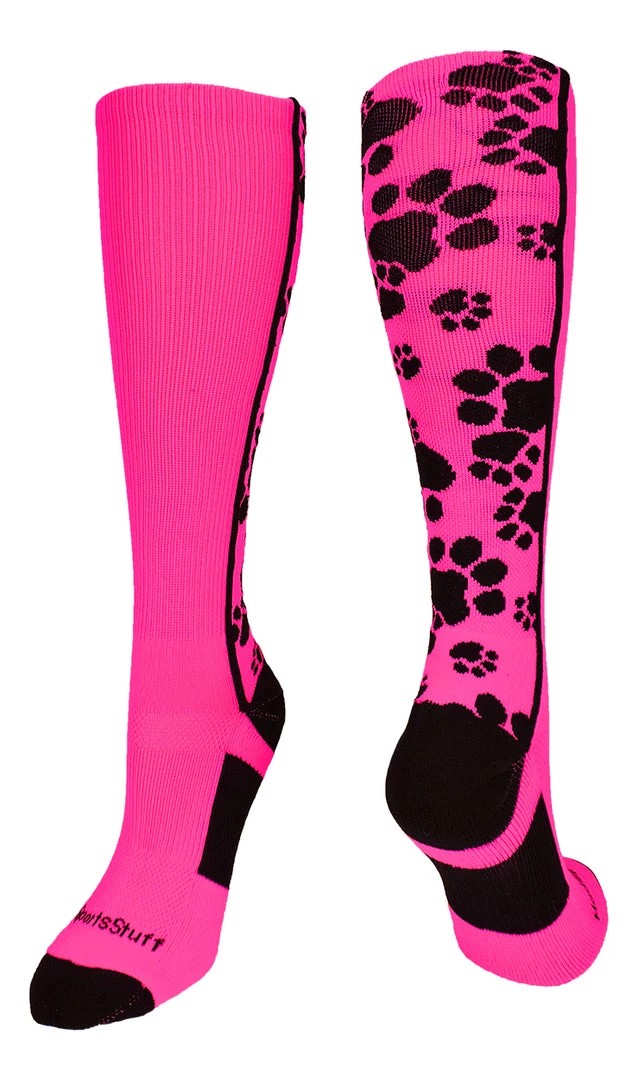 MadSportsStuff Softball Socks Crazy Socks With Paws Over The Calf (multiple Colors) 13 MadSportsStuff Softball Socks Crazy Socks With Paws Over The Calf (multiple Colors)
