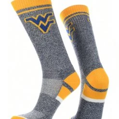 TCK West Virginia Mountaineers Socks Victory Parade Crew Length