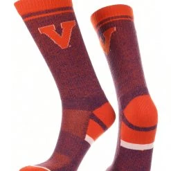 TCK Virginia Cavaliers Socks Victory Parade Crew Length