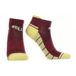 TCK Florida State Seminoles Low Cut Ankle Socks With Tab 7 TCK Florida State Seminoles Low Cut Ankle Socks With Tab