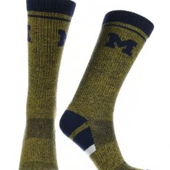 TCK Michigan Wolverines Socks Victory Parade Crew Length