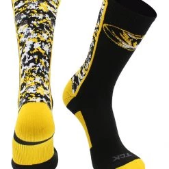 TCK Missouri Tigers Socks Digital Camo Crew