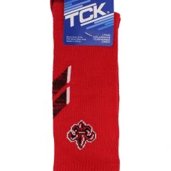 TCK Louisiana Lafayette Ragin' Cajuns Socks Champion Crew Socks All Schools