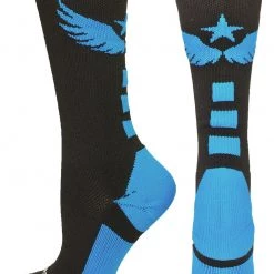 MadSportsStuff Light Speed Athletic Crew Socks (multiple Colors)