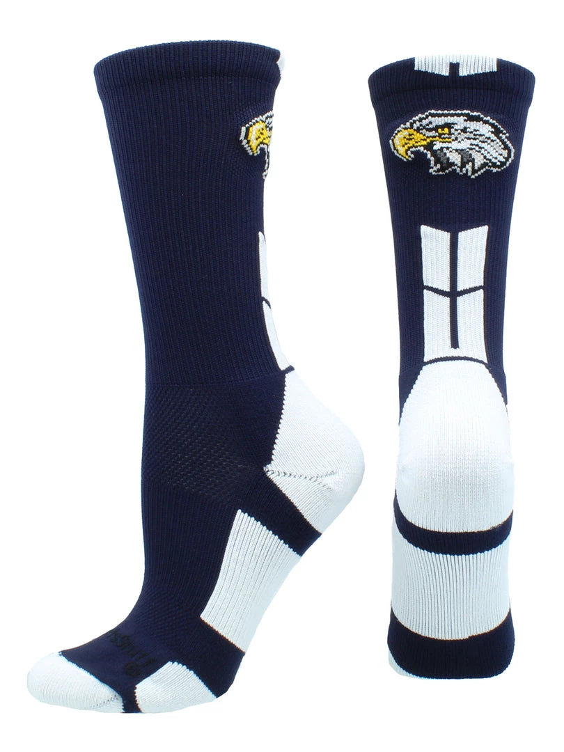 MadSportsStuff Eagles Logo Athletic Crew Socks (multiple Colors) 8 MadSportsStuff Eagles Logo Athletic Crew Socks (multiple Colors)