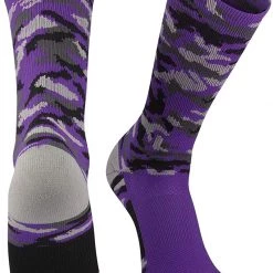Basketball Socks TCK Sports Elite Woodland Camo Performance Crew Socks