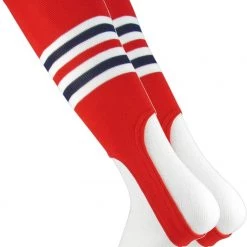 TCK Striped Baseball Stirrups 7 Inch Pattern I