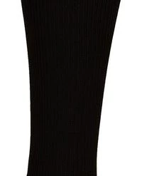 MadSportsStuff Softball Socks Black Player ID Custom Number Over The Calf Socks For Softball Baseball Football Boys And Girls