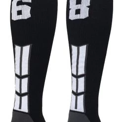 MadSportsStuff Softball Socks Black Player ID Custom Number Over The Calf Socks For Softball Baseball Football Boys And Girls 117 MadSportsStuff Softball Socks Black Player ID Custom Number Over The Calf Socks For Softball Baseball Football Boys And Girls