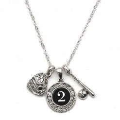 MadSportsStuff Jewelry Girls Softball Necklace With Jersey Number (Available In 39 Numbers) 79 MadSportsStuff Jewelry Girls Softball Necklace With Jersey Number (Available In 39 Numbers)