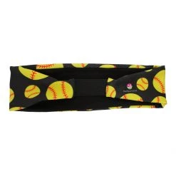 MadSportsStuff Crazy Softball Headband With Softball Logos Headbands