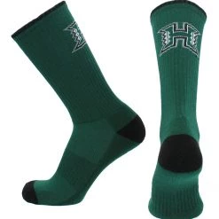 TCK All Schools Hawaii Socks University Of Hawaii Rainbow Warriors Socks Campus Legend Crew
