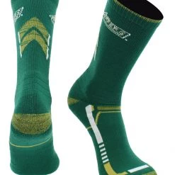 TCK UNC Charlotte 49ers Socks Game Day Striped Crew Socks All Schools