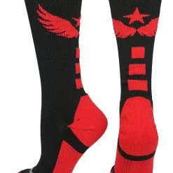 MadSportsStuff Light Speed Athletic Crew Socks (multiple Colors)
