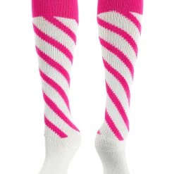 TCK Candy Stripe Knee High Softball Socks Soccer 28 TCK Candy Stripe Knee High Softball Socks Soccer