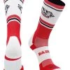TCK Wisconsin Badgers Jersey Crew Socks