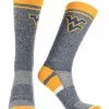 TCK West Virginia Mountaineers Socks Victory Parade Crew Length