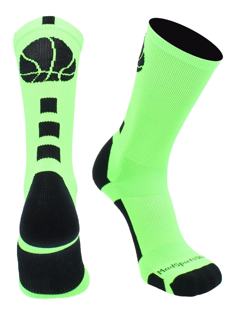 MadSportsStuff Basketball Socks For Boys, Girls, Men, Women- Athletic Crew Socks - Youth And Adult Sizes -Made In The USA 10 MadSportsStuff Basketball Socks For Boys, Girls, Men, Women- Athletic Crew Socks - Youth And Adult Sizes -Made In The USA